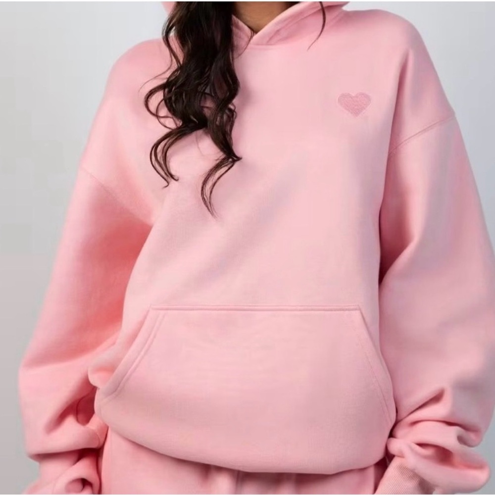 Comfrt pink heart Limited, edition size large Ways to Show Love" Hoodie 💕❤️ - Picture 5 of 5